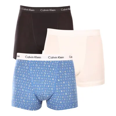 3PACK többszínű Calvin Klein férfi boxeralsó (U2662G-H4Y)