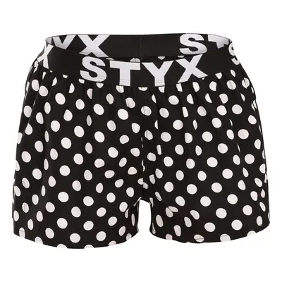 Pöttyös art női boxeralsó Styx sport gumi (T1650)