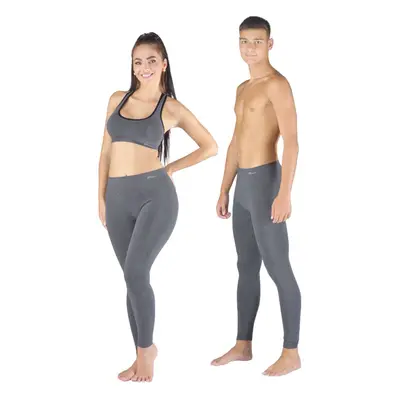 Leggings Gino bambusz varrás nélküli szürke (95031)