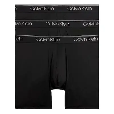 3PACK fekete Calvin Klein férfi boxeralsó (NB2570A-UB1)