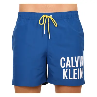 Férfi fürdőruha Calvin Klein kék (KM0KM00790 C3A)