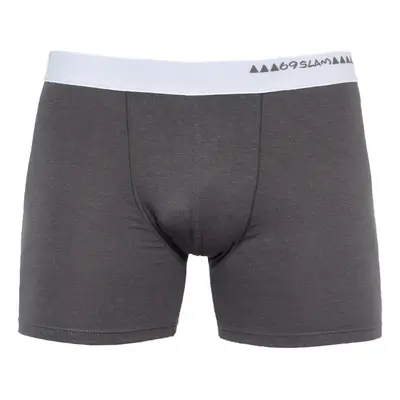 Férfi boxeralsó 69SLAM fit bamboo dark grey (MBWDG-BB)