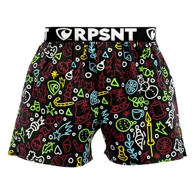 Férfi klasszikus boxeralsó Represent exkluzív Mike Xmas Collection (R3M-BOX-0731)