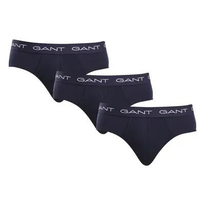 3PACK Kék Gant férfi fecske alsó (900013001-405)