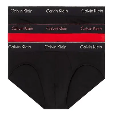 3PACK Férfi slip alsónadrág Calvin Klein tarka (NB3871A-KHZ)