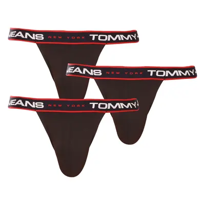 3PACK Fekete Tommy Hilfiger férfi jocks (UM0UM02969 0R7)