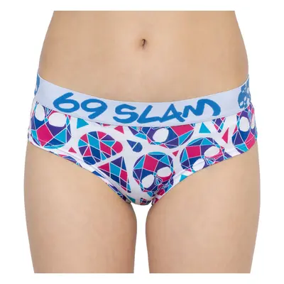 Női alsók 69SLAM boxer skullmond white