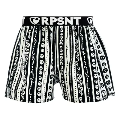 Férfi klasszikus boxeralsó Represent exkluzív Mike Spooky Lines (R3M-BOX-0734)