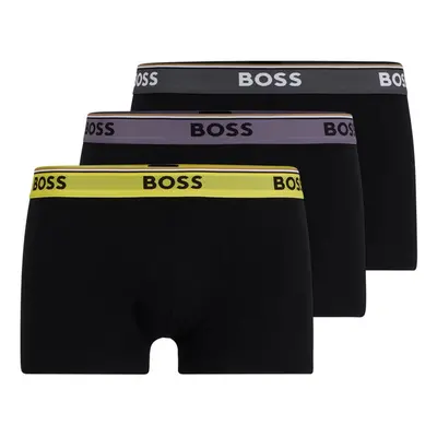 3PACK fekete BOSS férfi boxeralsó (50508985 978)