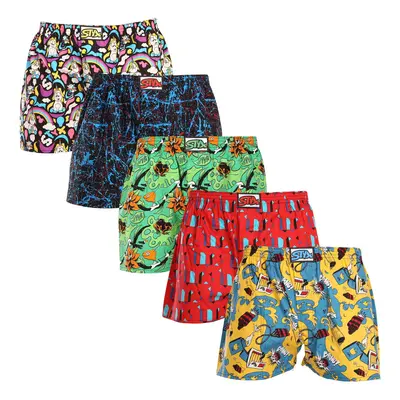 Tarka art 5PACK férfi klasszikus boxeralsó Styx klasszikus gumi (5A1187390)