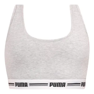 Női sportmelltartó Puma szürke (604022001 032)