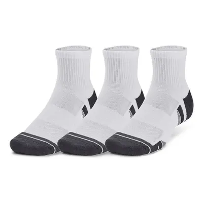 3PACK fehér Under Armour zokni (1379510 100)