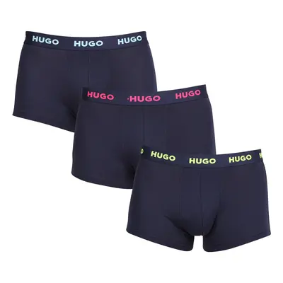 3PACK tarka HUGO férfi boxeralsó (50469766 414)