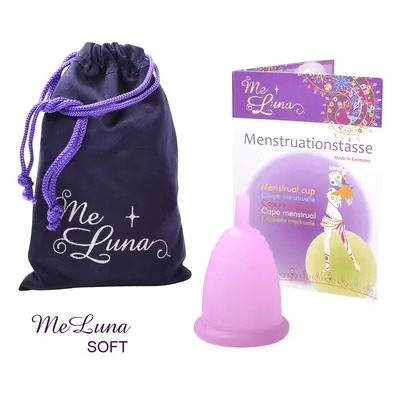 Menstruációs kehely Me Luna Soft szárral rózsaszínű (MELU019)