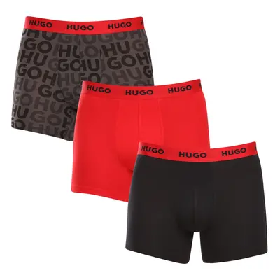 3PACK tarka HUGO férfi boxeralsó (50510192 025)