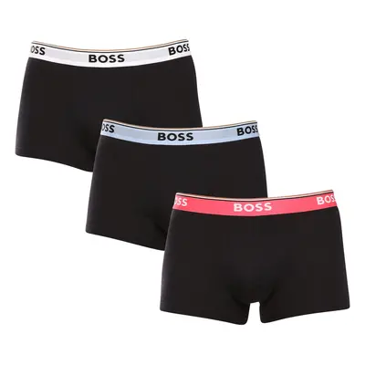 3PACK többszínű BOSS férfi boxeralsó (50514928 978)