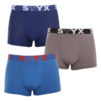 3PACK tarka férfi boxeralsó Styx sport gumi (G9676863)