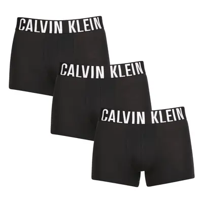 3PACK fekete Calvin Klein férfi boxeralsó (NB3608A-UB1)