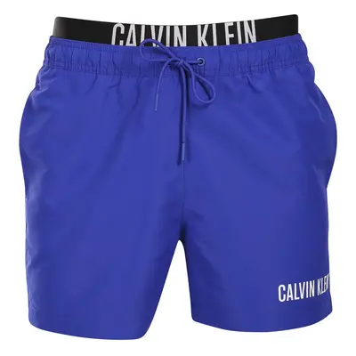 Férfi fürdőruha Calvin Klein kék (KM0KM00992-C7N)