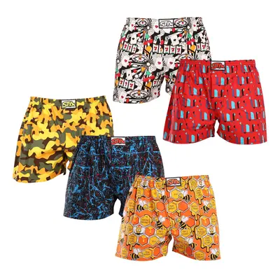 Tarka art 5PACK férfi klasszikus boxeralsó Styx klasszikus gumi (5A1539349)