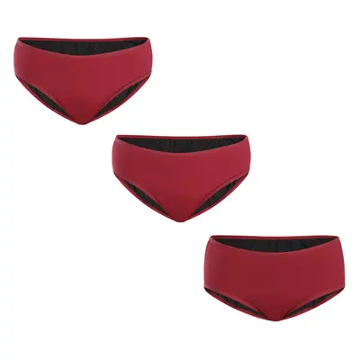 3PACK Menstruációs bugyi Meracus Burgundy az erős menstruációra (MEMS107)