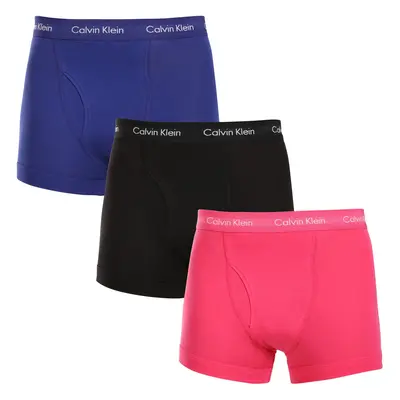 3PACK többszínű Calvin Klein férfi boxeralsó (NB2615A-NLT)