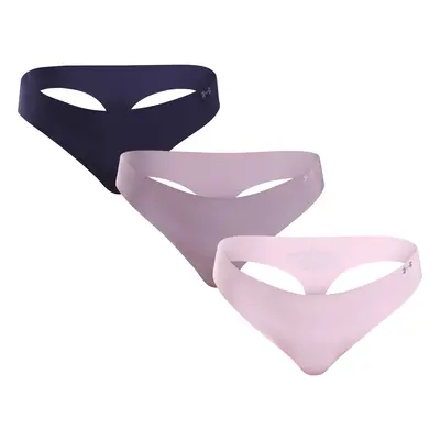 3PACK tarka Under Armour női tanga (1383893 543)