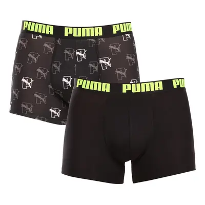 2PACK többszínű Puma férfi boxeralsó (701228673 001)