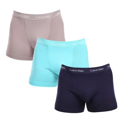 3PACK többszínű Calvin Klein férfi boxeralsó (U2662G-N56)