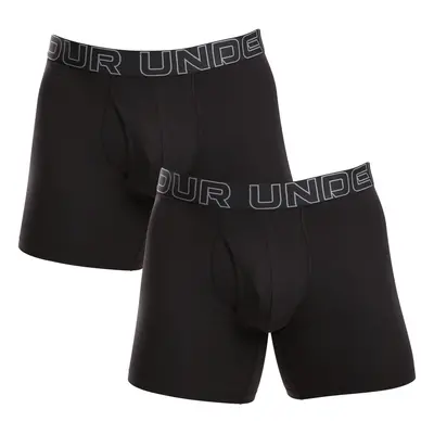 3PACK fekete Under Armour férfi boxeralsó (1383889 001)