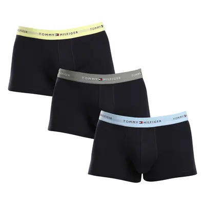 3PACK sötétkék Tommy Hilfiger férfi boxeralsó (UM0UM02763 0T9)