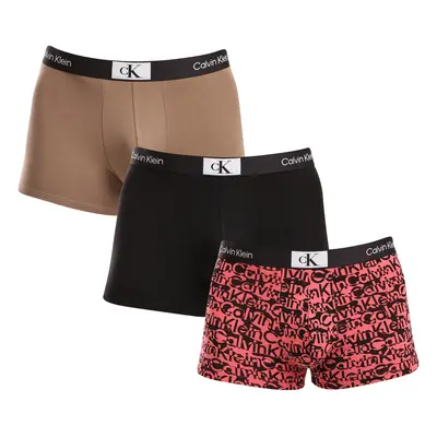 3PACK tarka Calvin Klein férfi boxeralsó (NB3528E-N26)