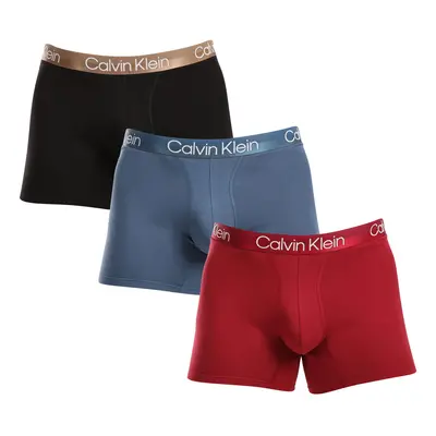 3PACK többszínű Calvin Klein férfi boxeralsó (NB2971A-MCI)