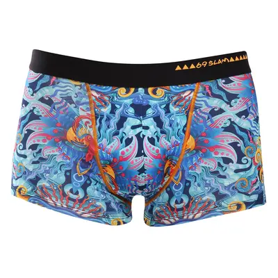 69SLAM Férfi boxeralsó Hip BLUE HABITAT (MSYBUH-PO)