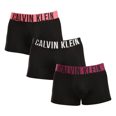 3PACK fekete Calvin Klein férfi boxeralsó (NB3775A-MDL)