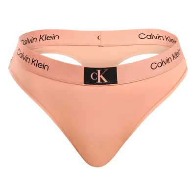 Calvin Klein Rózsaszín női tanga (QF7248E-LN3)