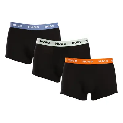 3PACK többszínű HUGO férfi boxeralsó (50517878 961)