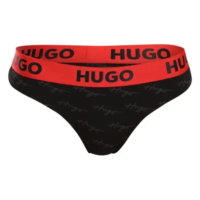 Fekete HUGO női tanga (50515199 965)