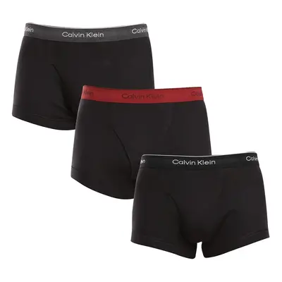 3PACK fekete Calvin Klein férfi boxeralsó (NB4002A-PRU)