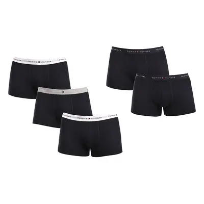 5PACK fekete Tommy Hilfiger férfi boxeralsó (UM0UM03061 0W2)