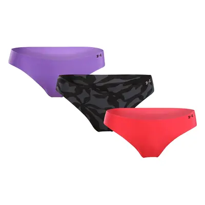 3PACK tarka Under Armour női tanga (1383894 001)