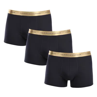 3PACK sötétkék Tommy Hilfiger férfi boxeralsó (UM0UM03411 0TU)