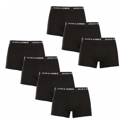 7PACK fekete Jack and Jones férfi boxeralsó (12171258)