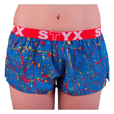 Színes Jáchym női boxeralsó Styx art sport gumi (T755)