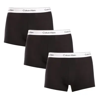 3PACK fekete Calvin Klein férfi boxeralsó (NB3963A-UB1)