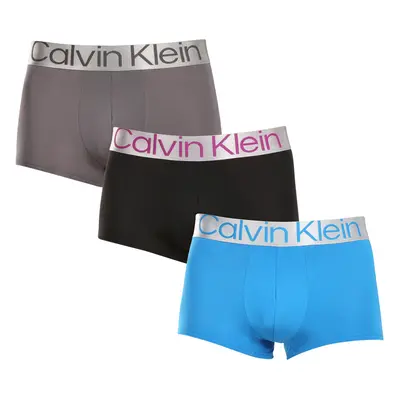 3PACK többszínű Calvin Klein férfi boxeralsó (NB3074A-MH8)