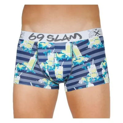 Férfi boxeralsó 69SLAM hip bamboo mojito (MHBJTO-BB)