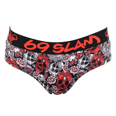 Női bugyi 69SLAM boxer bamboo red sugar crane