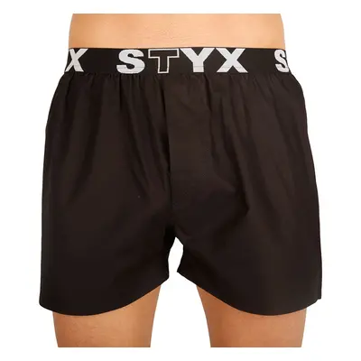 Férfi klasszikus boxeralsó Styx sport gumi (B960)