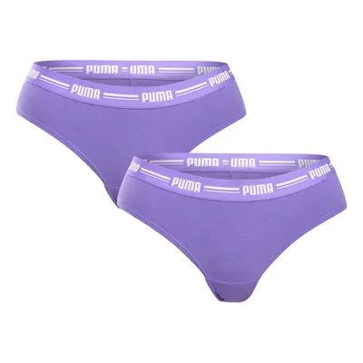 2PACK női brazil bugyi Puma lila (603043001 022)